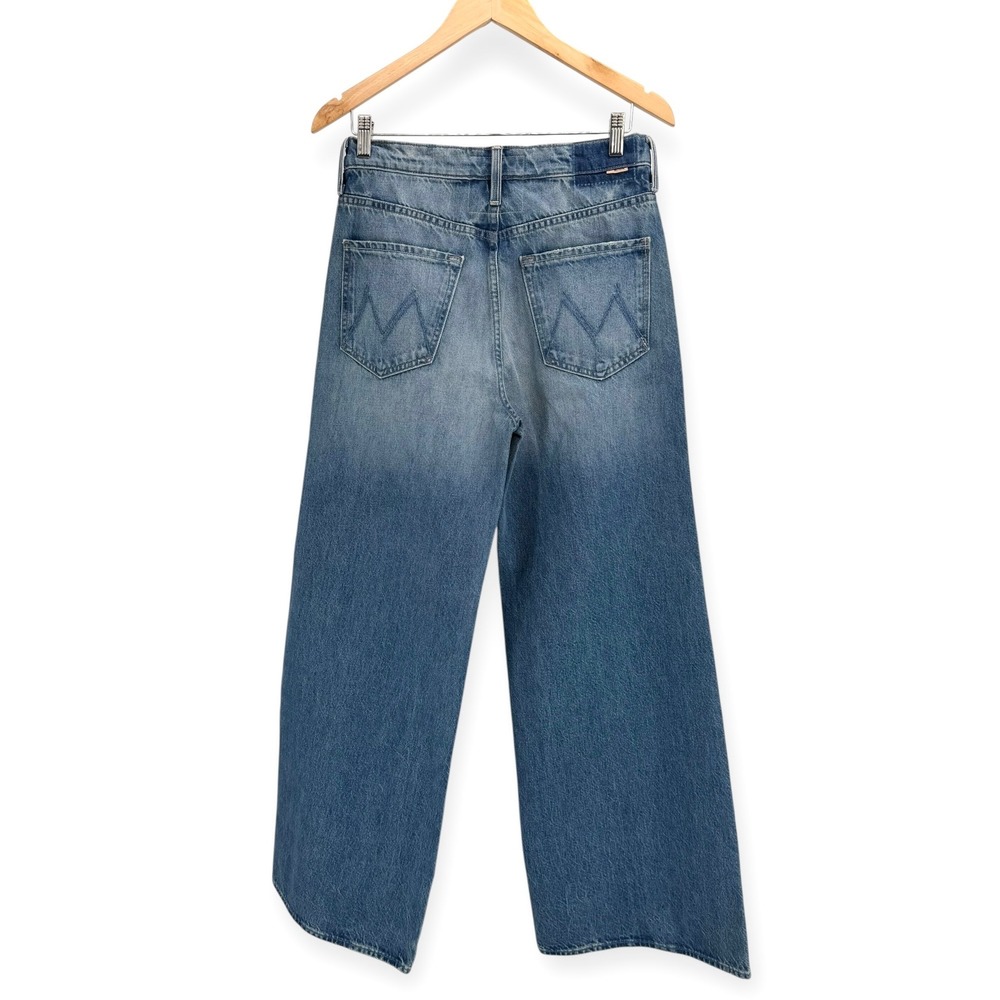 NWT MOTHER The Ditcher Roller High-Rise Wide-Leg Jeans $288 - Size 27 - Picture 13 of 15